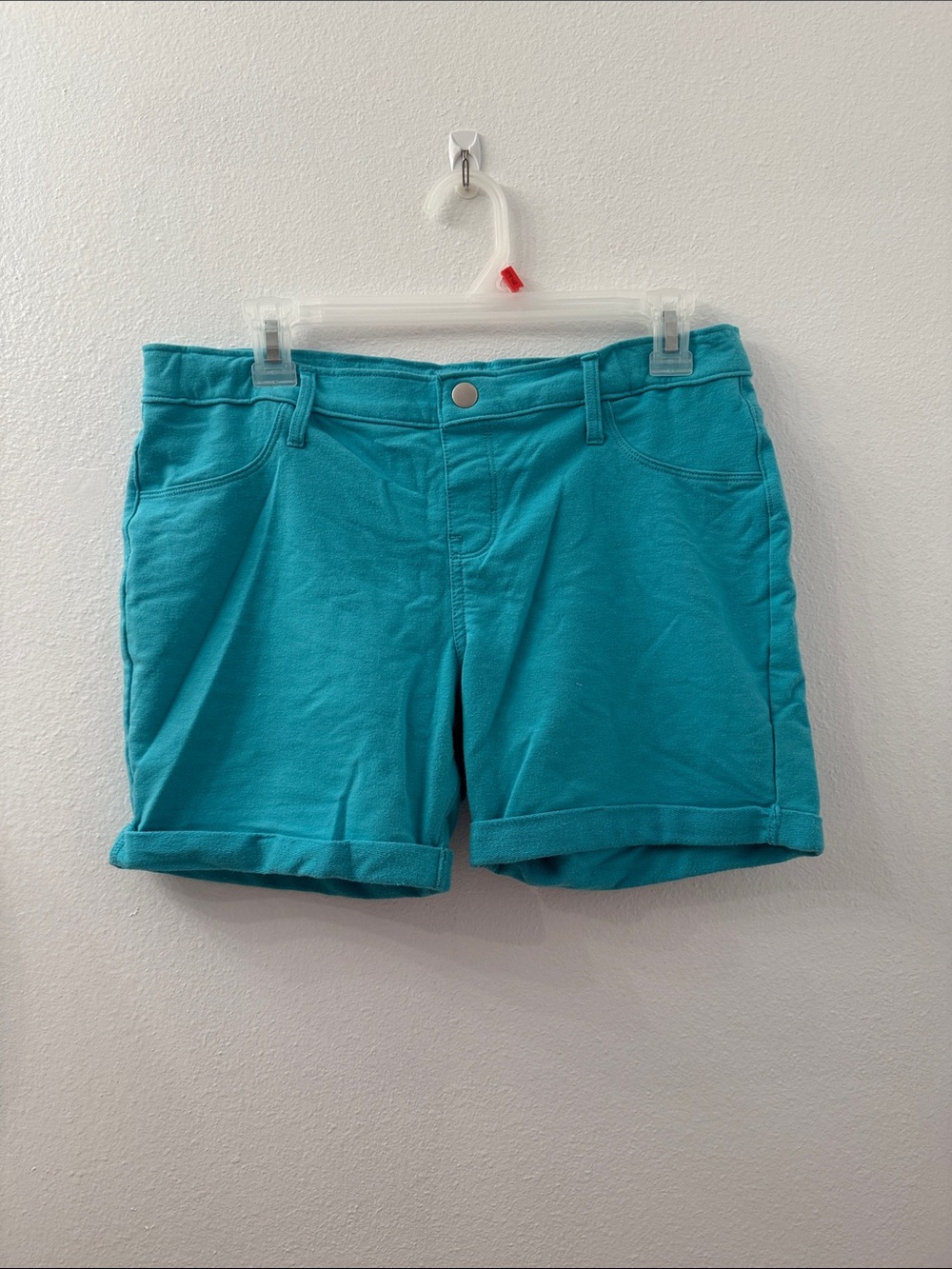 wonder nation Teal Cotton Casual Shorts